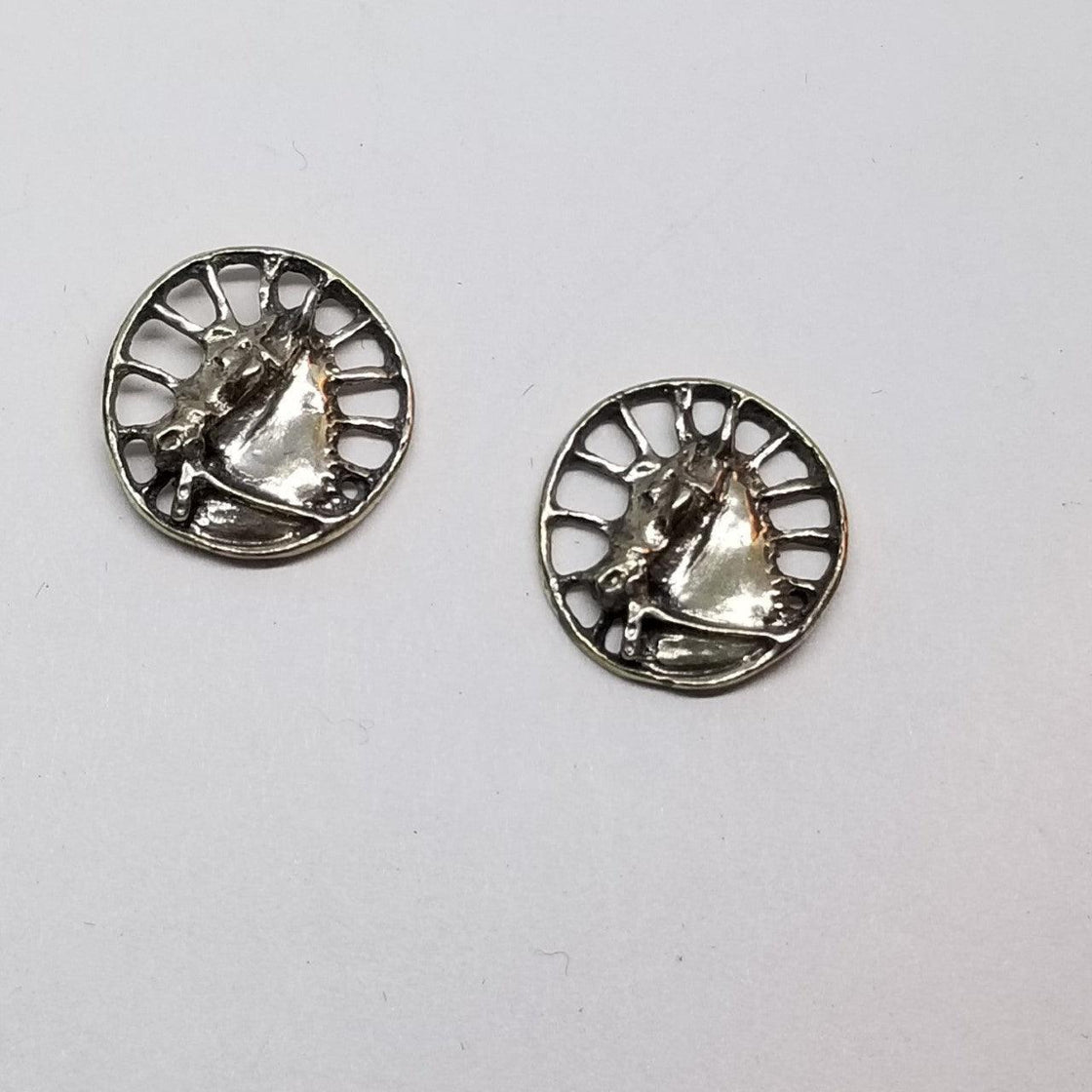 Carriage Horse Stud Earrings - Tempi Design Studio