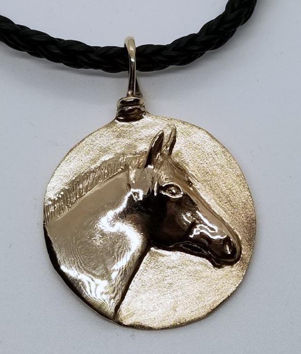 Chincoteague Pony Medallion - Tempi Design Studio